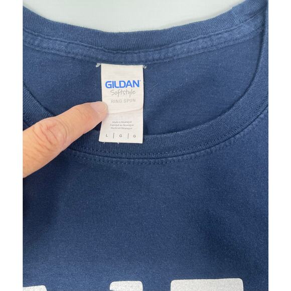 AIFS American Institute for Foreign Studies Tshirt size L Pre-Owned in fair cond - Picture 5 of 6